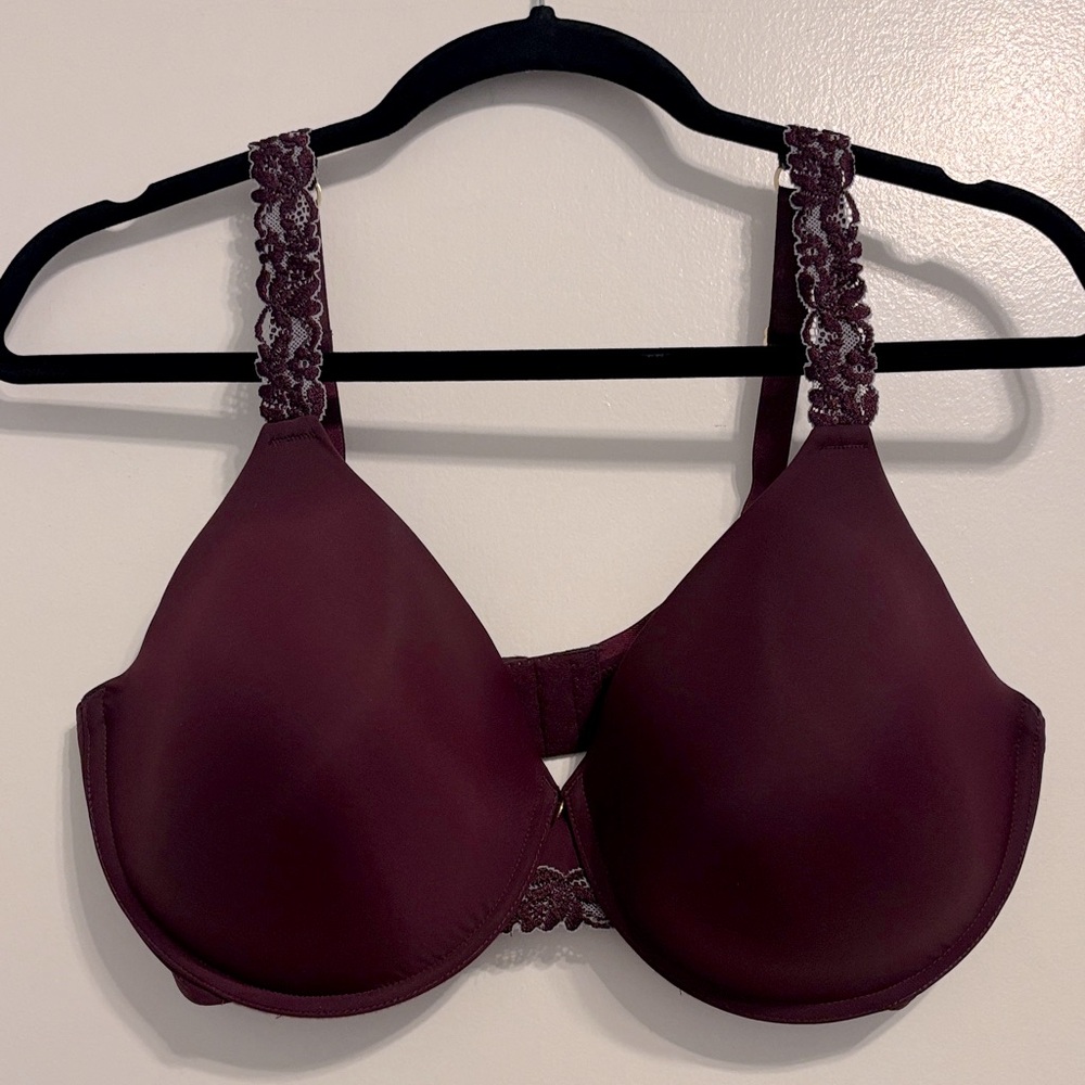 Natori Deep Burgundy Lace Bra